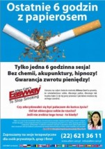 Sesje antynikotynowe dla firm i osób prywatnych.
