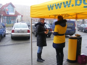 Rozdawanie Hostessa/Promotor