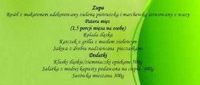 Zestaw obiadowy dla 4 osób