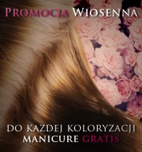 Koloryzacja + manicure gratis !