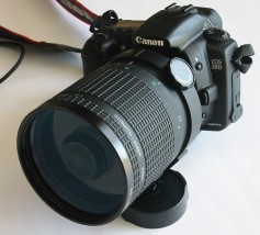 Zoom Set Canon FD - Sigma 600 mm i Tamron 70-210 mm