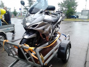 Transport motocykla