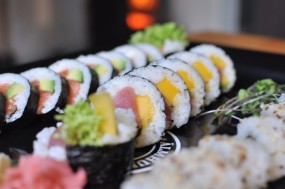 hosomaki, futomaki, temaki, california rolls, nigiri, gunkan