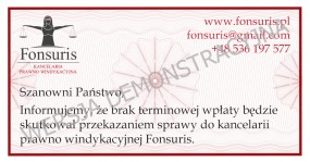 Pieczęć preferencyjna