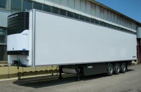 Transport chłodniczy naczepa zestaw 22t