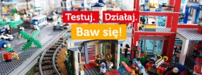 Sala zabaw z robotami LEGO