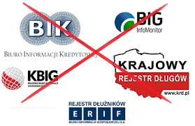 Pożyczki pozabankowe bez BIK, KRD,
