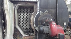 Mechaniczne czyszczenie kotłów parowych i wodnych