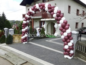 dekoracje domów Pary Młodej