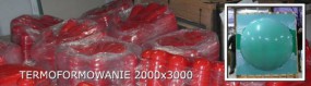 Termoformowanie wielkogabarytowe 2000x3000mm