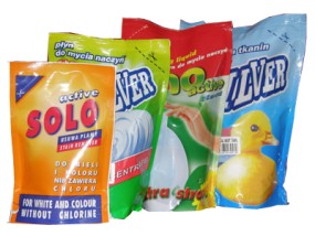 Doypack ze struną-zipperem