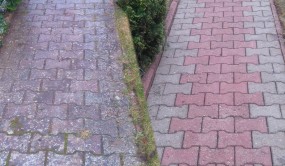 Czyszczenie kostki brukowej