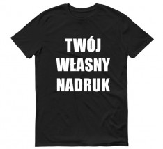 koszulka z własnym nadrukiem