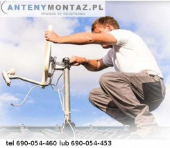 Montaż anten