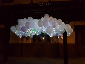 Balony z helem, Balony świecące
