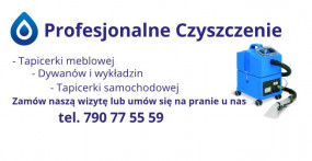 Czyszczenie tapicerek meblowych i samochodowych,