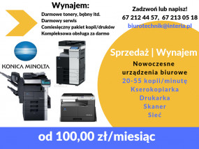Wynajem urządzeń biurowych