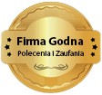 Certyfikat Firma Godna Polecenia i Zaufania